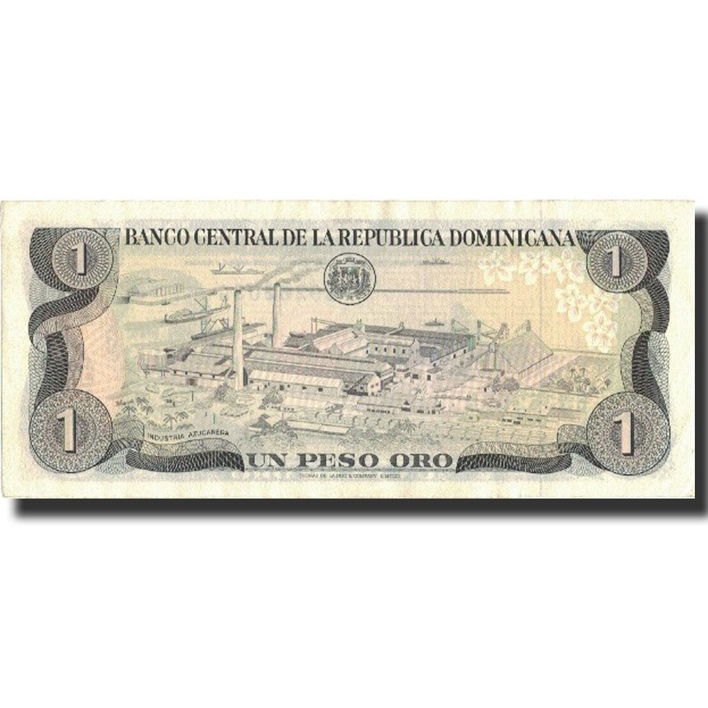 Banknote, Dominican Republic, 1 Peso Oro, 1978-1979, KM:116a, AU(55-58)