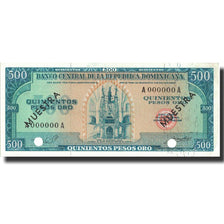 Banknote, Dominican Republic, 500 Pesos Oro, undated (1964-74), Specimen