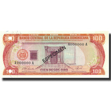 Banknote, Dominican Republic, 100 Pesos Oro, 1978, 1978, Specimen, KM:122s1