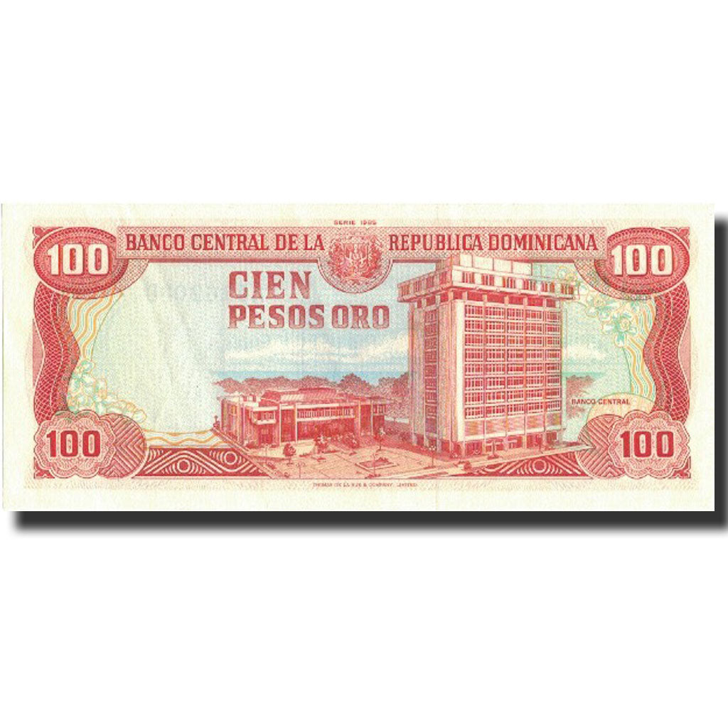 Billet, Dominican Republic, 100 Pesos Oro, 1985, 1985, KM:122b, NEUF