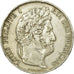 Moneta, Francia, Louis-Philippe, 5 Francs, 1844, Bordeaux, BB, Argento