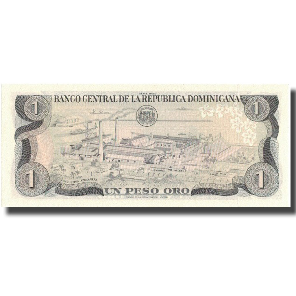 Billet, Dominican Republic, 1 Peso Oro, 1984, 1984, KM:126a, NEUF