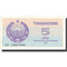 Banconote, Uzbekistan, 5 Sum, 1992, 1992, KM:63a, BB+