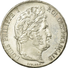 Münze, Frankreich, Louis-Philippe, 5 Francs, 1845, Paris, VZ, Silber
