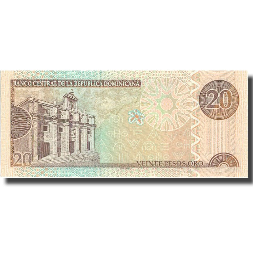 Banknote, Dominican Republic, 20 Pesos Oro, 2004, 2004, KM:169D, UNC(65-70)