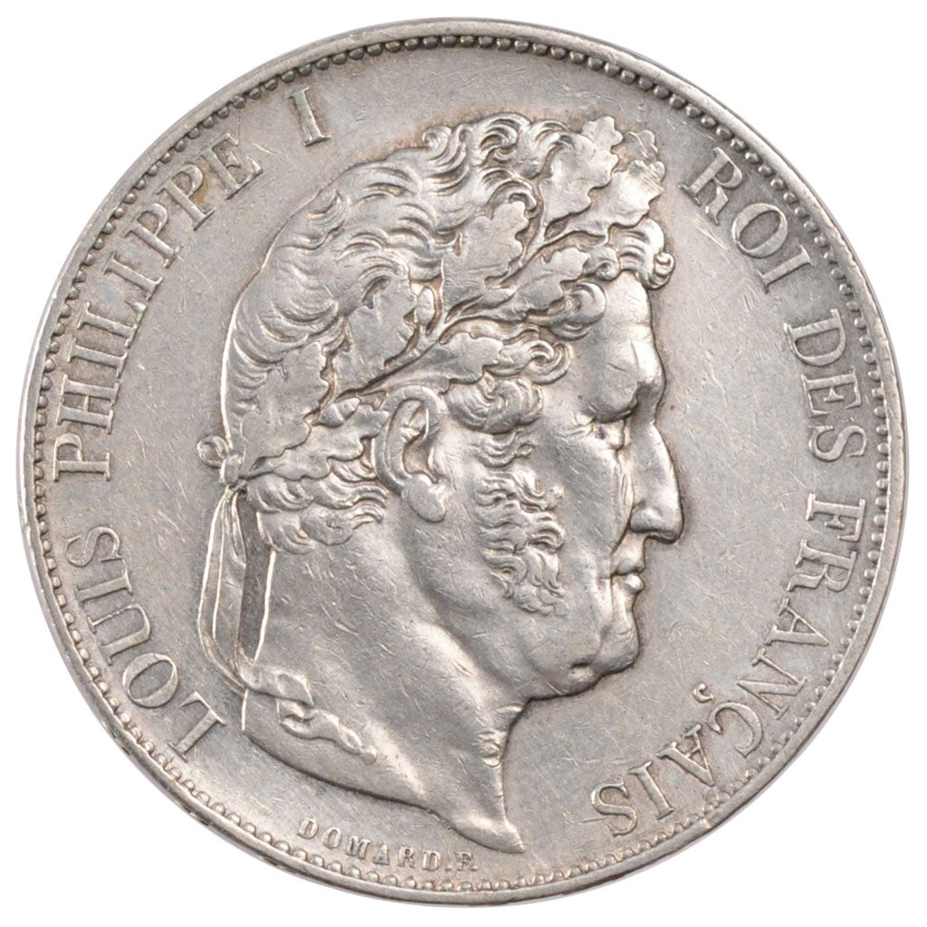 Monnaie, France, Louis-Philippe, 5 Francs, 1848, Paris, TTB+, Argent, KM:749.1