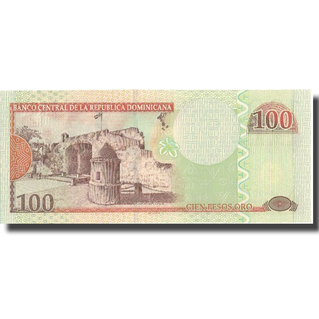 Billete, 100 Pesos Oro, 2002, República Dominicana, 2002, KM:171b, UNC