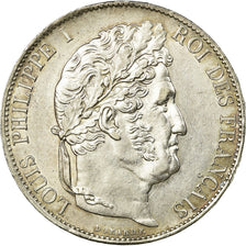 Coin, France, Louis-Philippe, 5 Francs, 1848, Strasbourg, MS(60-62), Silver