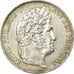 Coin, France, Louis-Philippe, 5 Francs, 1848, Strasbourg, MS(60-62), Silver