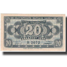 Biljet, Bulgarije, 20 Leva, 1917, 1917, KM:74a, NIEUW