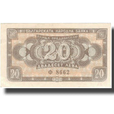 Banconote, Bulgaria, 20 Leva, 1950, 1950, KM:79a, SPL