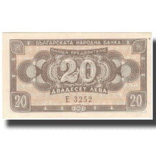 Banknote, Bulgaria, 20 Leva, 1950, 1950, KM:79a, UNC(63)