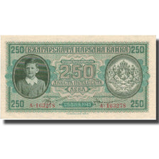 Banknote, Bulgaria, 250 Leva, 1943, 1943, KM:65a, UNC(63)