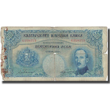 Banknote, Bulgaria, 500 Leva, 1929, 1929, KM:52a, VG(8-10)
