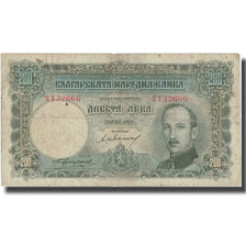 Banknote, Bulgaria, 200 Leva, 1929, 1929, KM:50a, VF(20-25)