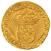 Moneda, Francia, Louis XIII, Écu d'or, Ecu d'or, 1637, Paris, MBC+, Oro