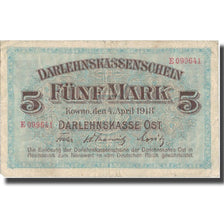 Banconote, Germania, 5 Mark, 1918, 1918-04-04, KM:R130, MB