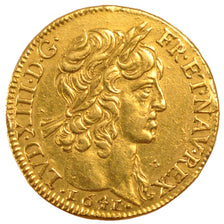 Coin, France, Louis XIII, Louis d'or, Louis d'Or, 1641, Paris, EF(40-45), Gold