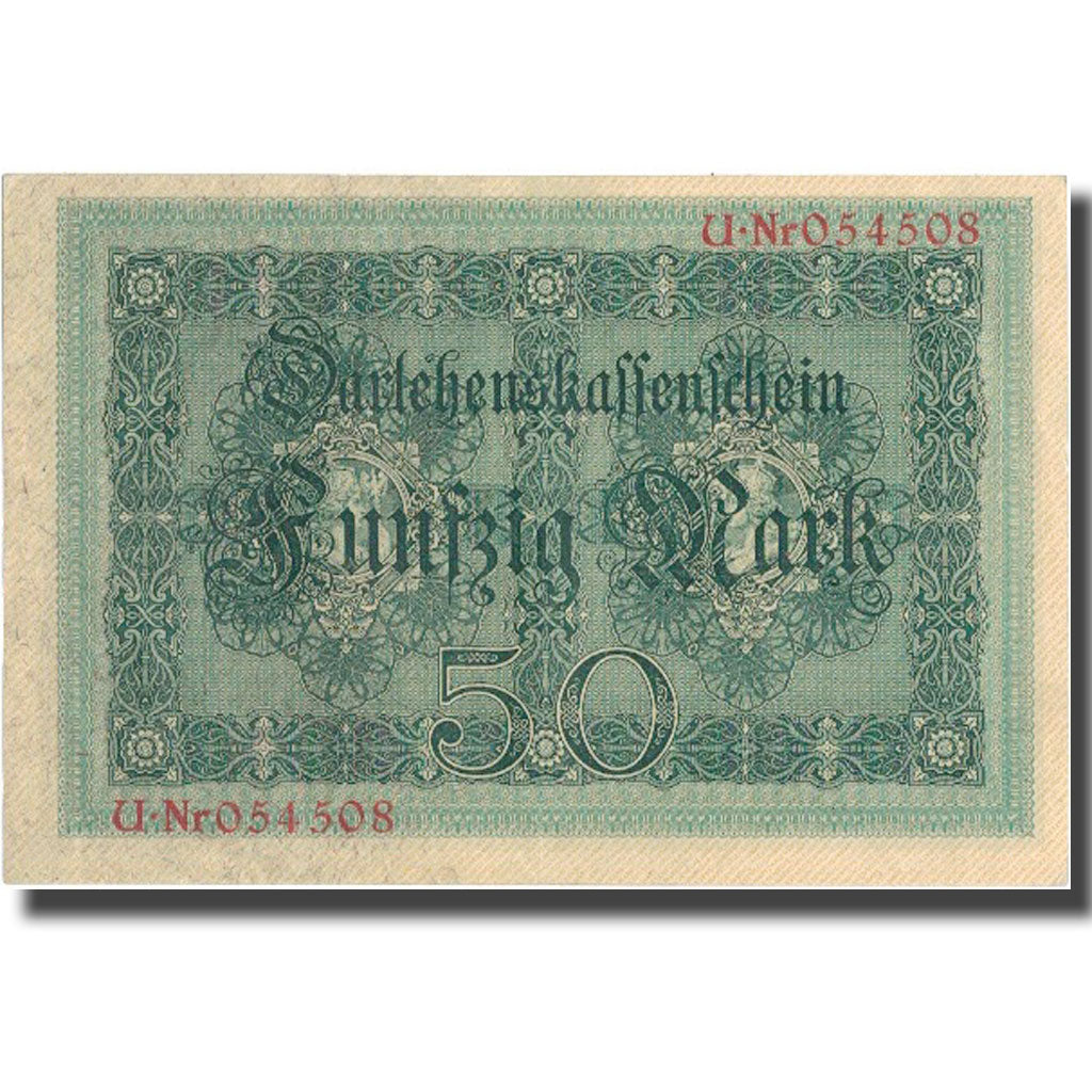 Biljet, Duitsland, 50 Mark, 1914, 1914-08-05, KM:49a, SUP+