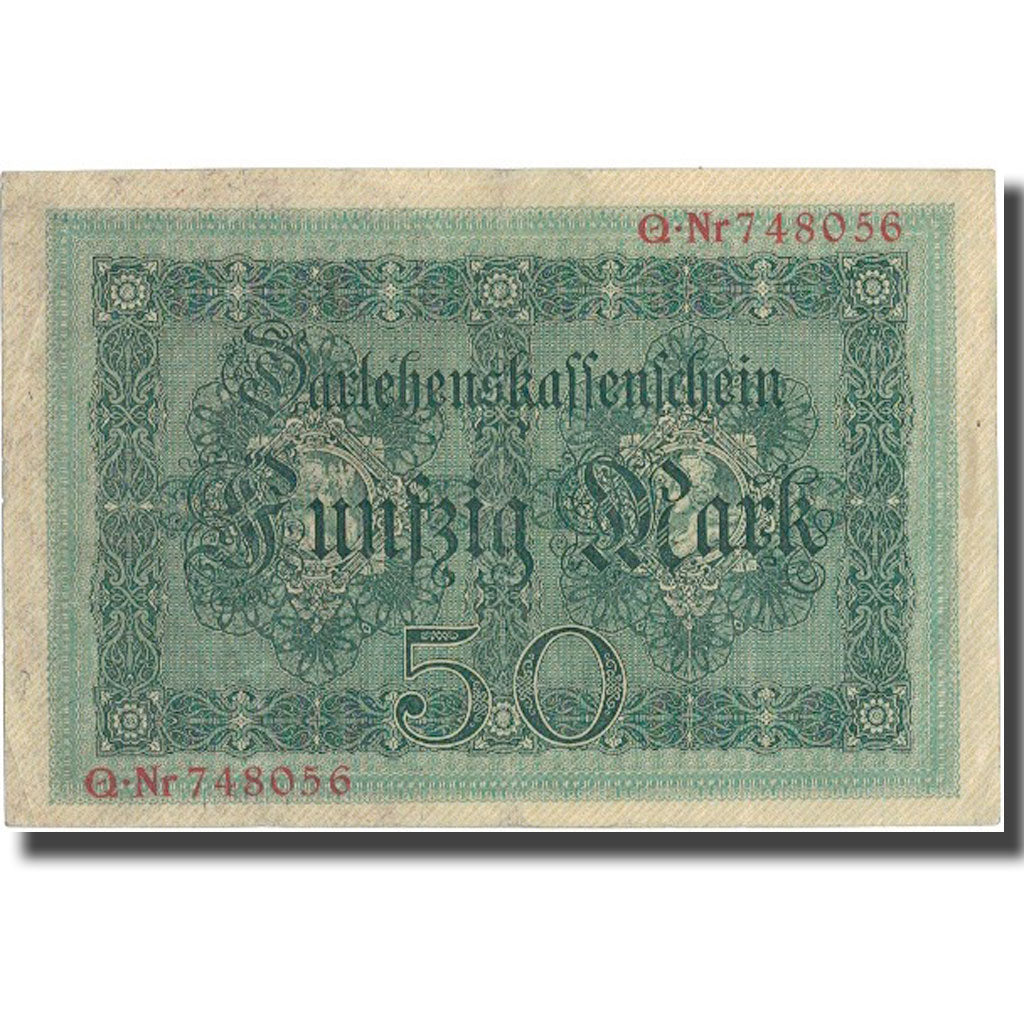 Biljet, Duitsland, 50 Mark, 1914, 1914-08-05, KM:49a, SUP+