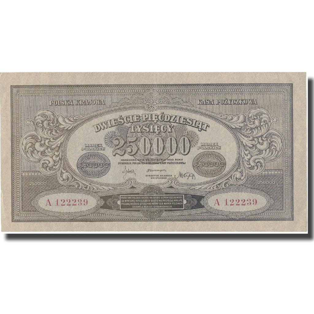 Banknote, Poland, 250,000 Marek, 1923, 1923, KM:35, UNC(63)
