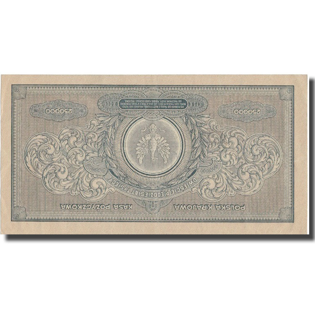 Banknote, Poland, 250,000 Marek, 1923, 1923, KM:35, UNC(63)