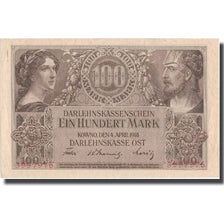 Banknote, Germany, 100 Mark, 1918, 1918-04-04, KM:R133, AU(55-58)