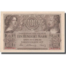 Banknote, Germany, 100 Mark, 1918, 1918-04-04, KM:R133, AU(55-58)