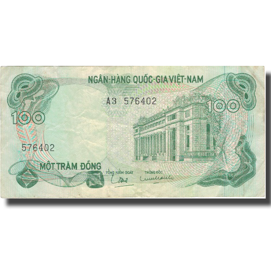 Banknote, South Viet Nam, 100 D<ox>ng, 1970, 1970, KM:26a, EF(40-45)