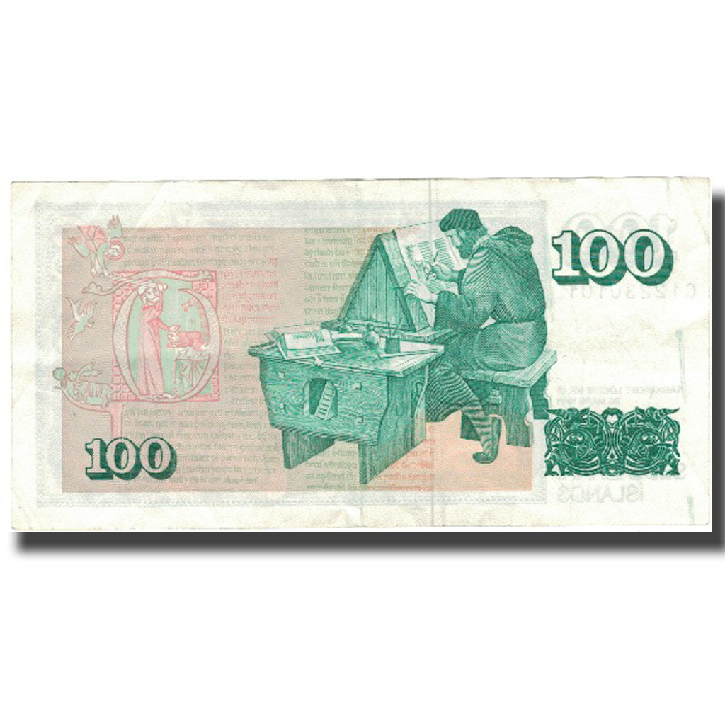 Banknote, Iceland, 100 Kronur, 1961, 1961-03-29, KM:50a, EF(40-45)