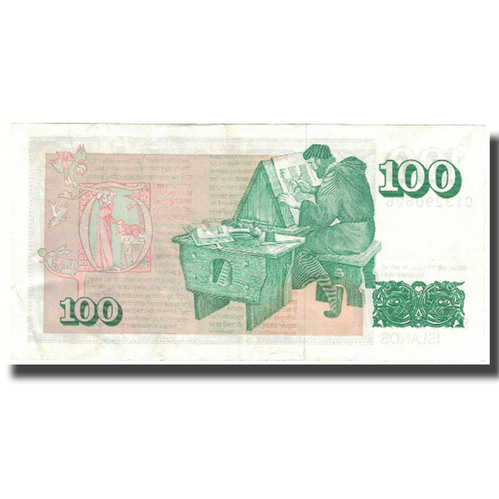 Banknote, Iceland, 100 Kronur, 1961, 1961-03-29, KM:50a, EF(40-45)