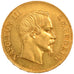 FRANCE, Napoléon III, 100 Francs, 1858, Paris, KM #786.1, AU(50-53), Gold, G...