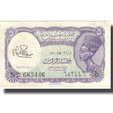 Billet, Égypte, 5 Piastres, KM:188, TTB