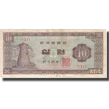 Banknote, South Korea, 10 Won, KM:33e, F(12-15)