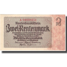 Banknote, Germany, 2 Rentenmark, 1937, 1937, KM:174b, UNC(65-70)