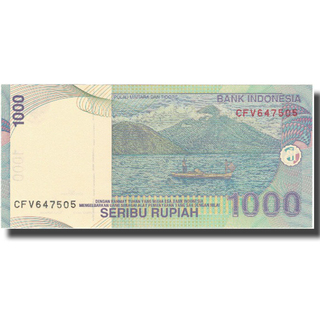 Banconote, Indonesia, 1000 Rupiah, 2000, 2000, KM:141f, SPL+