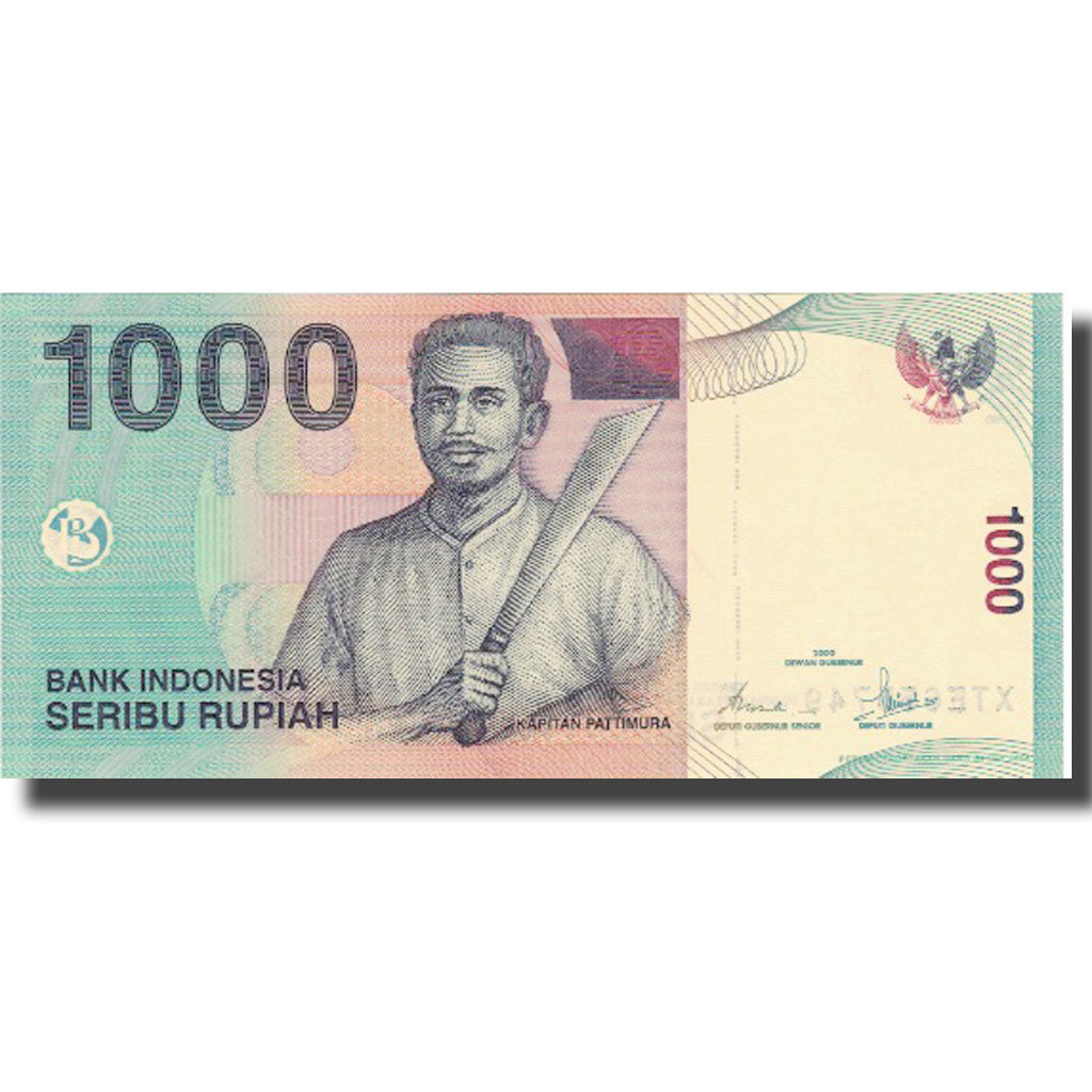 Biljet, Indonesië, 1000 Rupiah, 2000, 2000, KM:141g, NIEUW