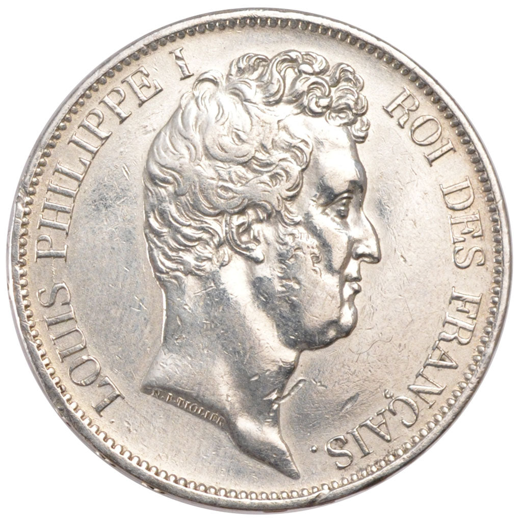 Louis Philippe I, 5 Francs tête nue