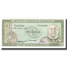 Biljet, Tonga, 1 Pa'anga, 1982, 1982-10-28, KM:25, NIEUW