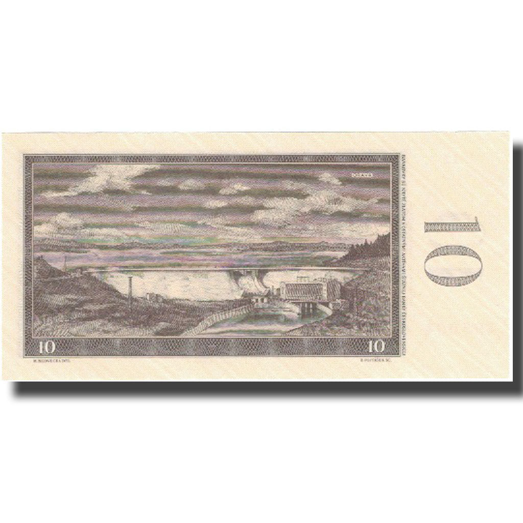 Banknote, Czechoslovakia, 10 Korun, 1960, 1960, KM:88b, UNC(60-62)