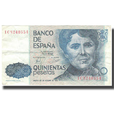 Banknote, Spain, 500 Pesetas, 1979, 1979-10-23, KM:157, VF(20-25)