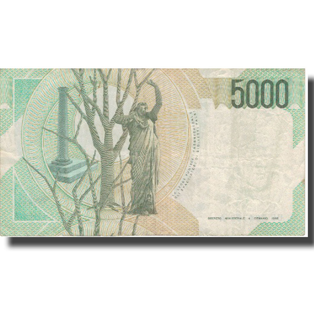 Banknote, Italy, 5000 Lire, 1985, 1985-01-04, KM:111b, EF(40-45)