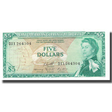 Banknote, East Caribbean States, 5 Dollars, 1966, 1966, KM:14h, UNC(64)