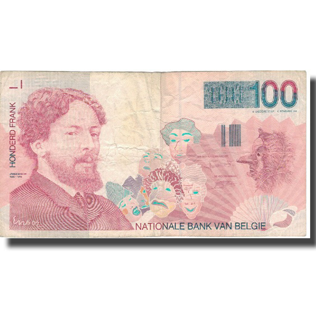 Banknote, Belgium, 100 Francs, Undated (1995-2001), KM:147, EF(40-45)