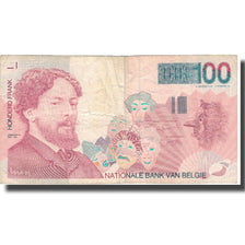 Banknote, Belgium, 100 Francs, Undated (1995-2001), KM:147, EF(40-45)