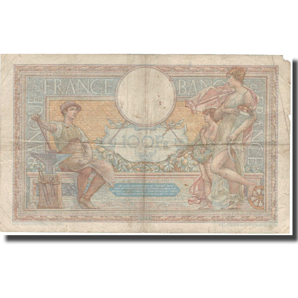 France, 100 Francs, 50 F 1927-1934 ''Luc Olivier Merson'', 1939, 1939-04-13