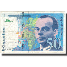 Francia, 50 Francs, 50 F 1992-1999 ''St Exupéry'', 1997, 1997, BC
