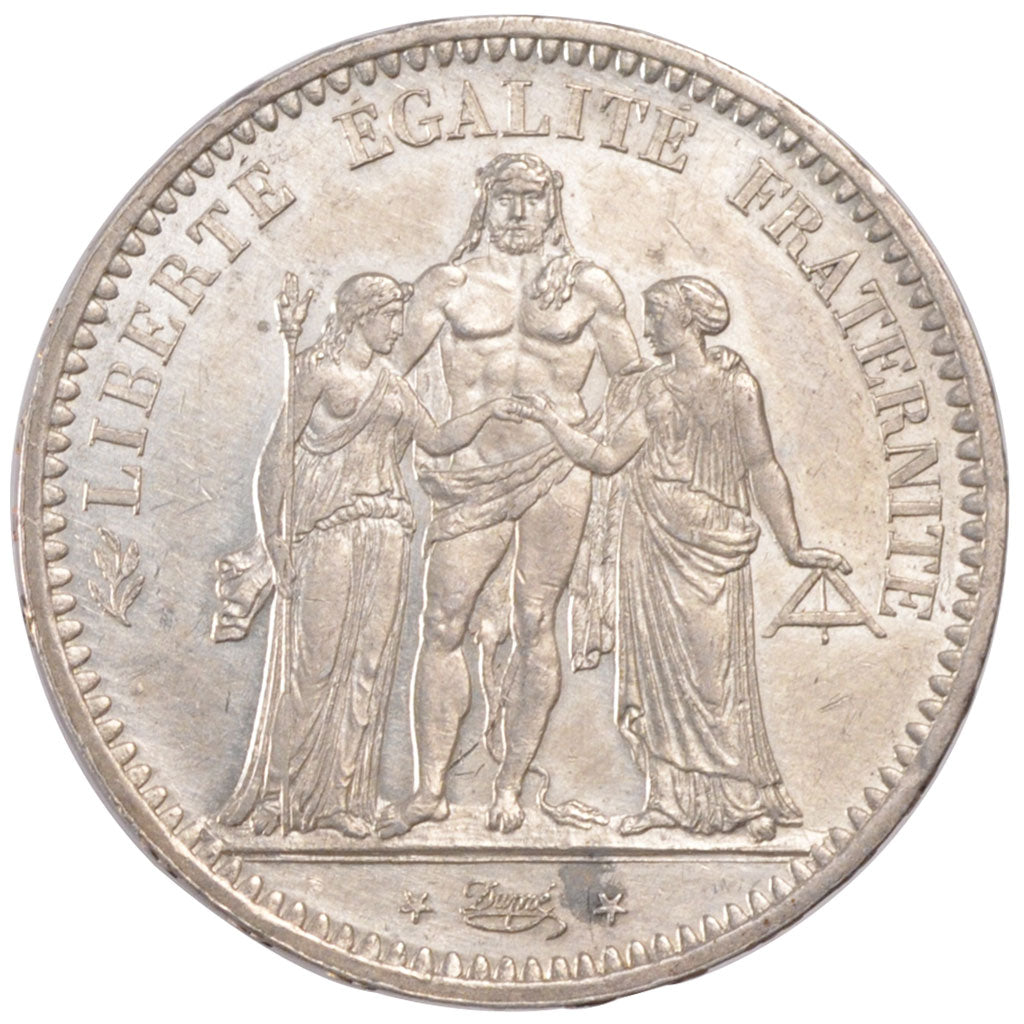 Coin, France, Hercule, 5 Francs, 1848, Paris, AU(55-58), Silver, Gadoury:683