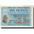 France, Bon de Solidarité, 10 Francs, 1941, TTB+