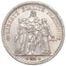 Munten, Frankrijk, Hercule, 5 Francs, 1849, Paris, ZF+, Zilver, KM:756.1